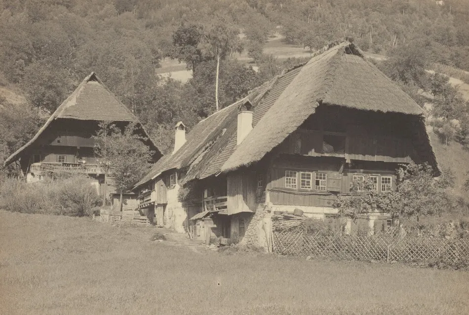 Gutach Houses by Alfred Stieglitz
