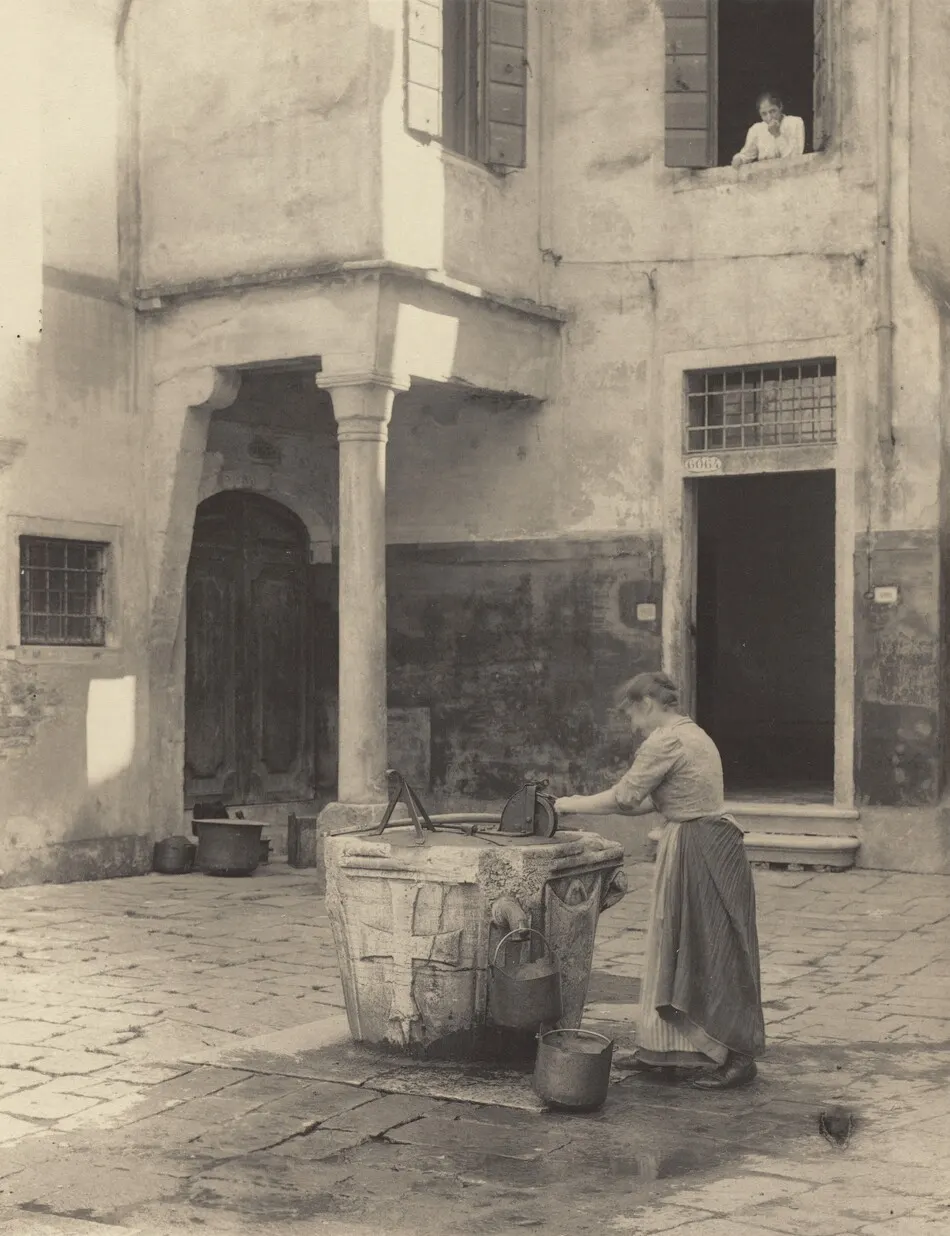 A Venetian Well by Alfred Stieglitz