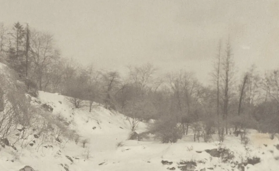 An Impression, Winter by Alfred Stieglitz