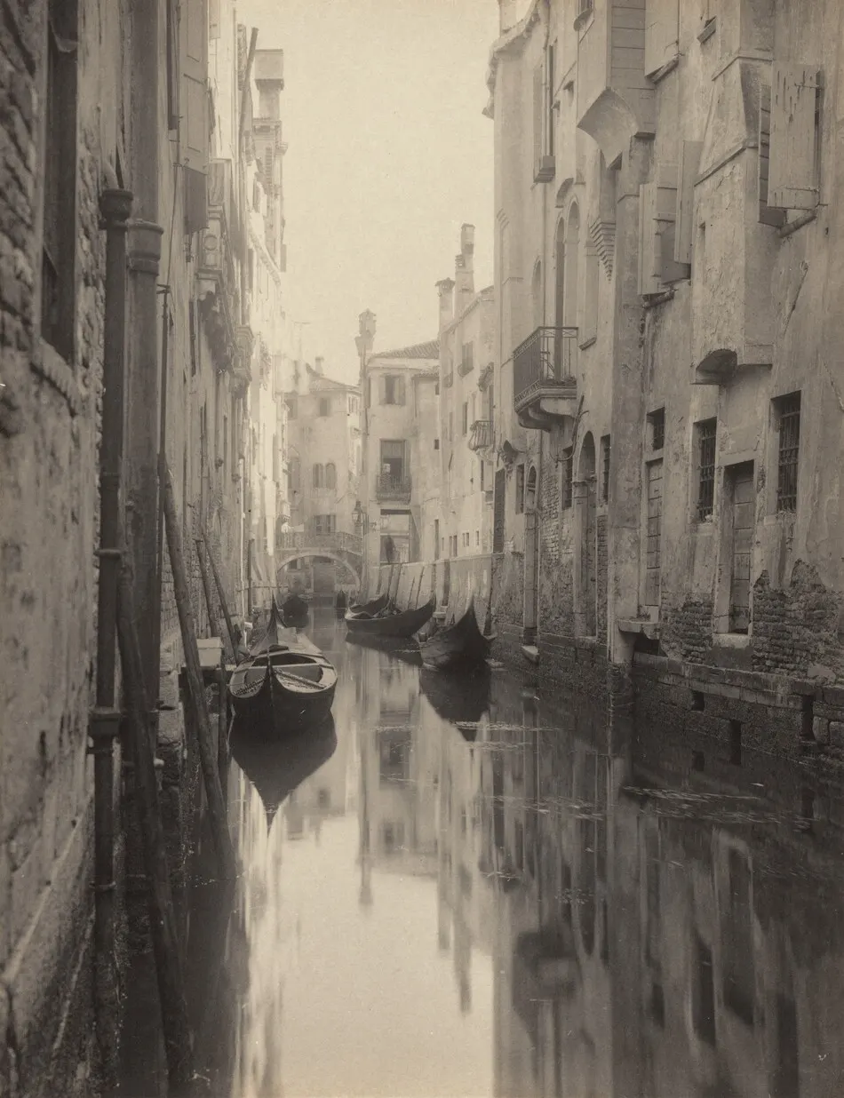 A Venetian Street by Alfred Stieglitz
