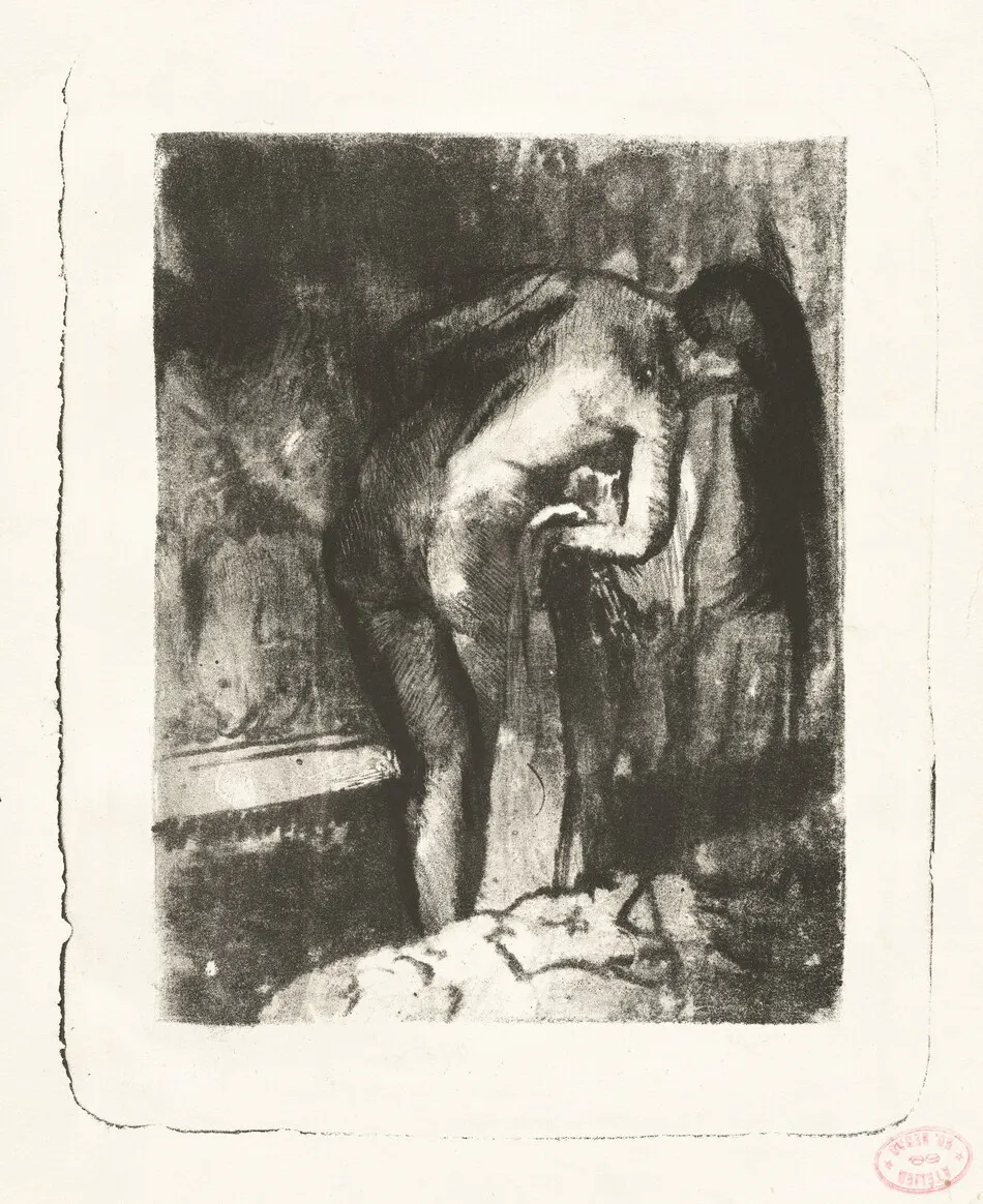 Après le Bain II (After the Bath II) by Edgar Degas