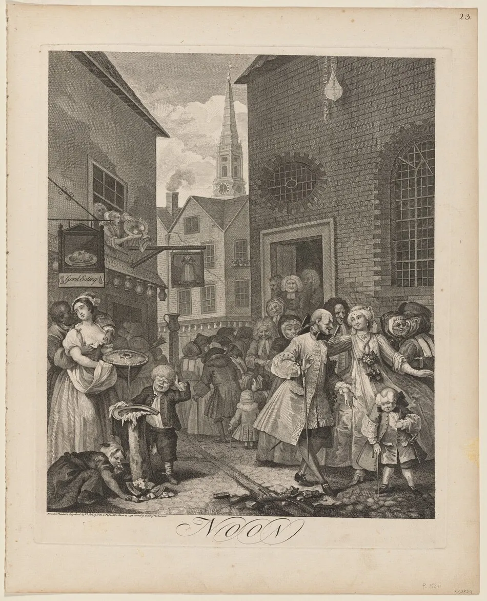 Noon by William Hogarth