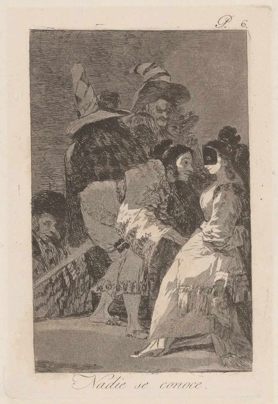 Nadie se conoce (Nobody Knows Himself) by Francisco Goya
