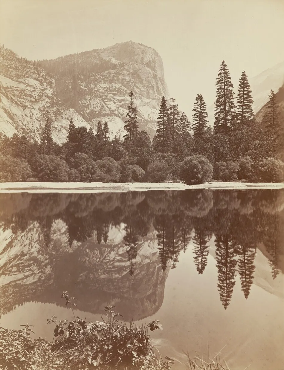 Mirror Lake, Yosemite Valley by Eadweard Muybridge