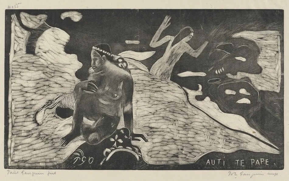 Auti te Pape (Women at the River) by Paul Gauguin