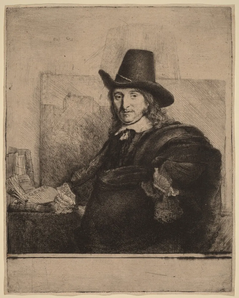 Jan Asselijn by Rembrandt van Rijn