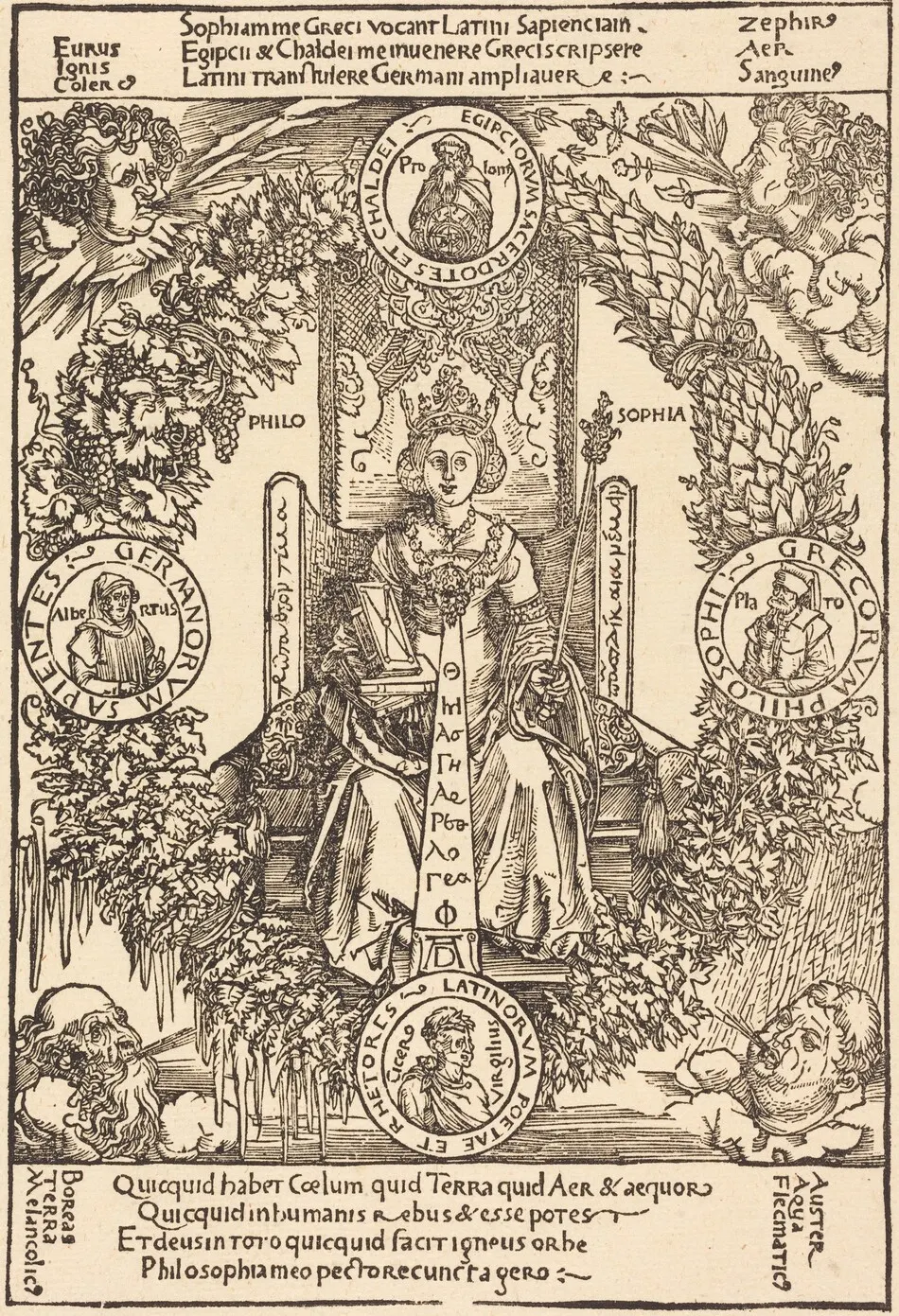 Philosophy by Albrecht Dürer