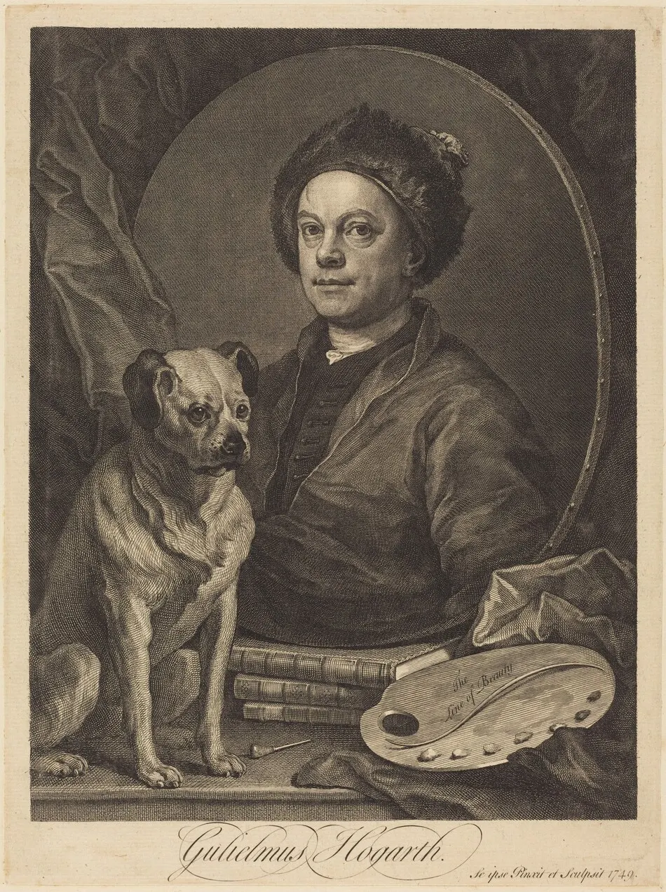 Gulielmus Hogarth by William Hogarth