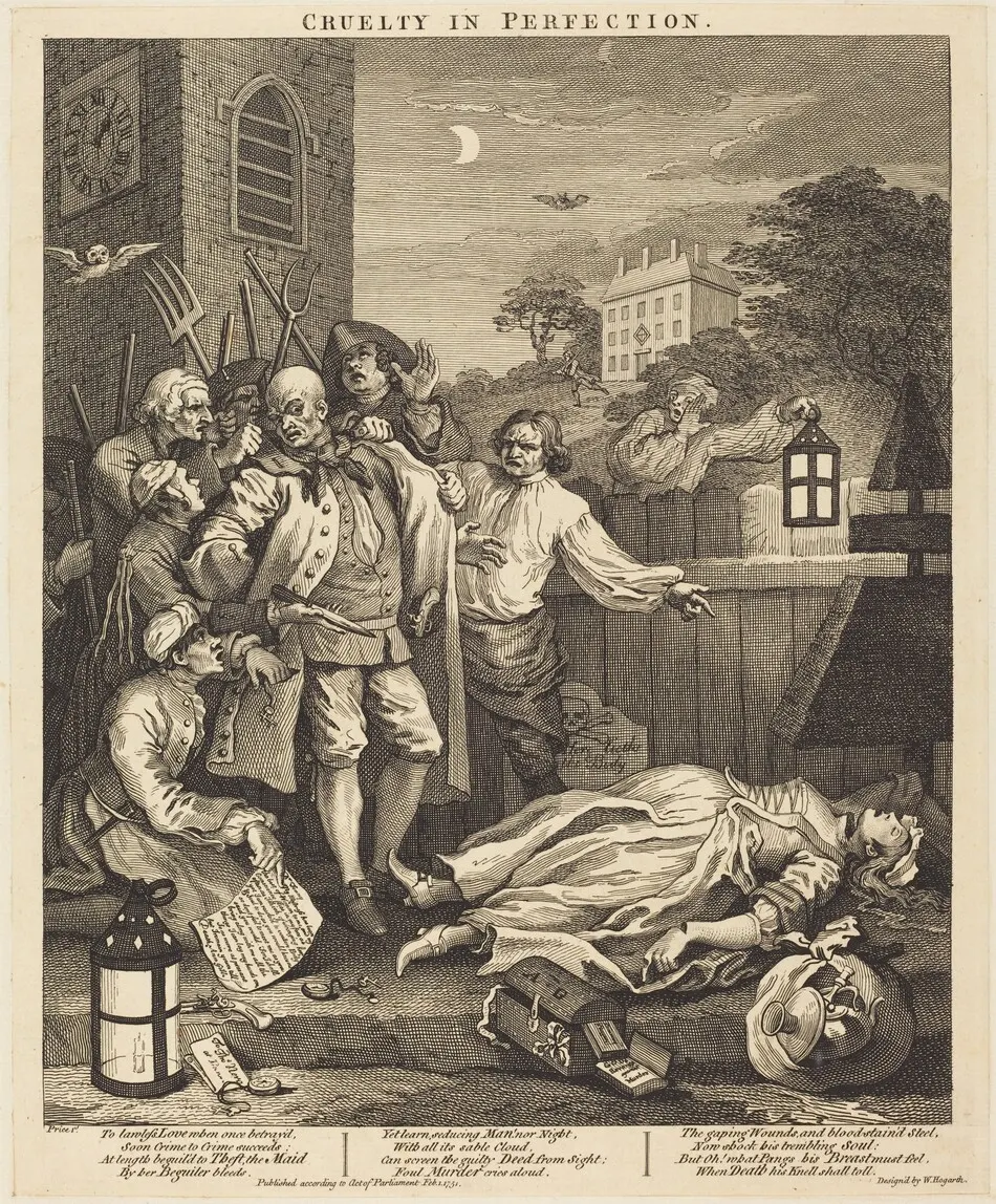 Cruelty in Perfection by William Hogarth