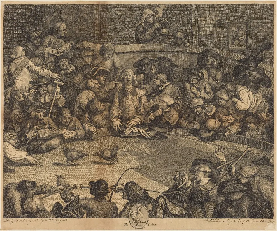 The Cockpit by William Hogarth