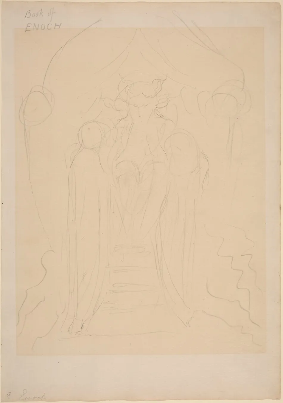 Enoch before the Great Glory by William Blake