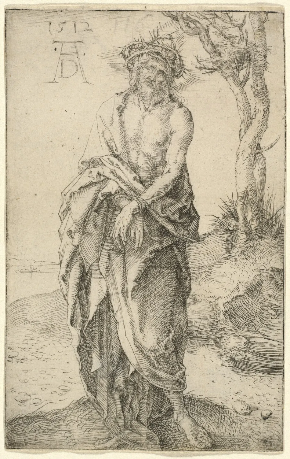 The Man of Sorrows with Hands Bound by Albrecht Dürer