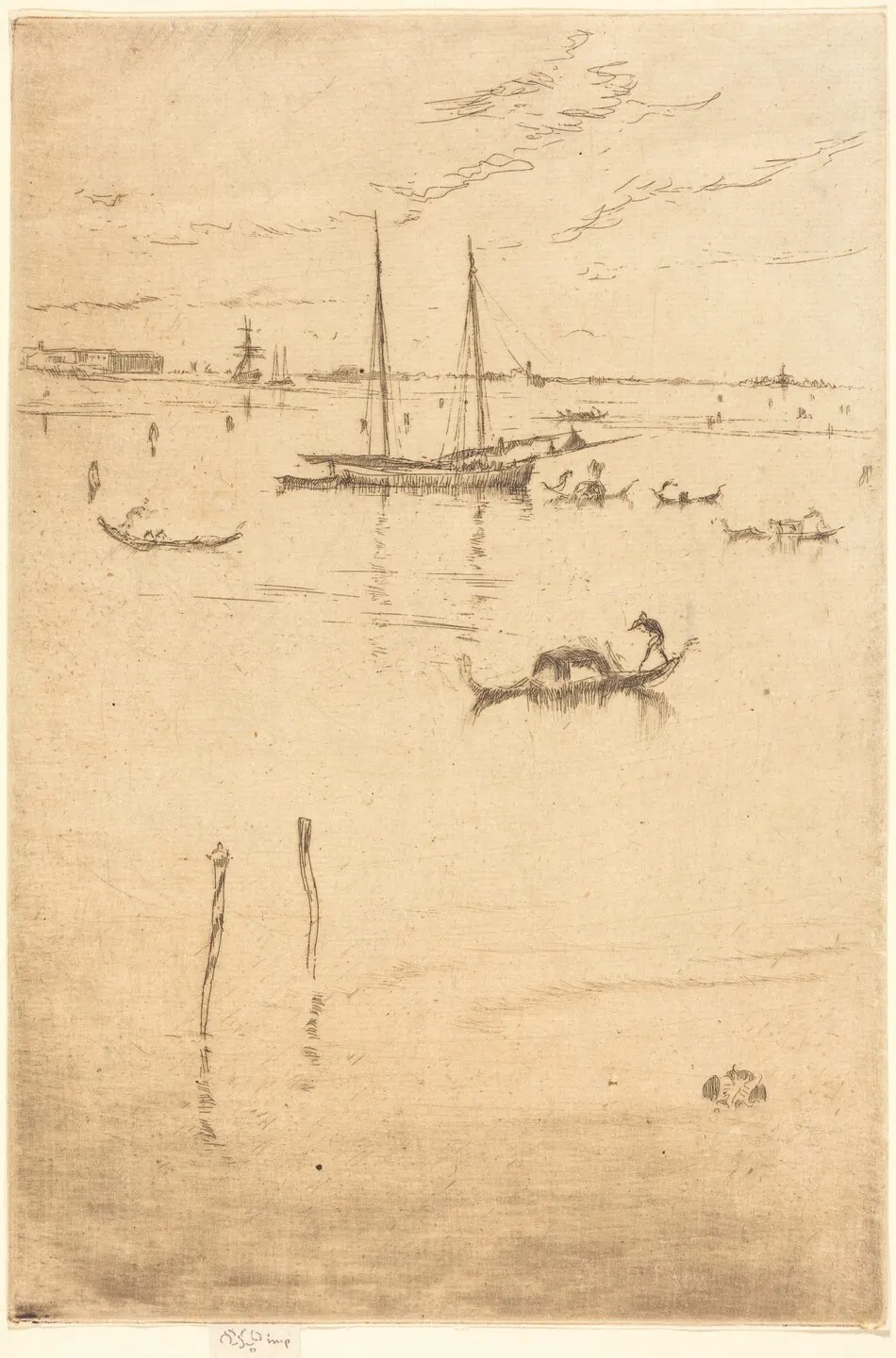 The Little Lagoon by James McNeill Whistler