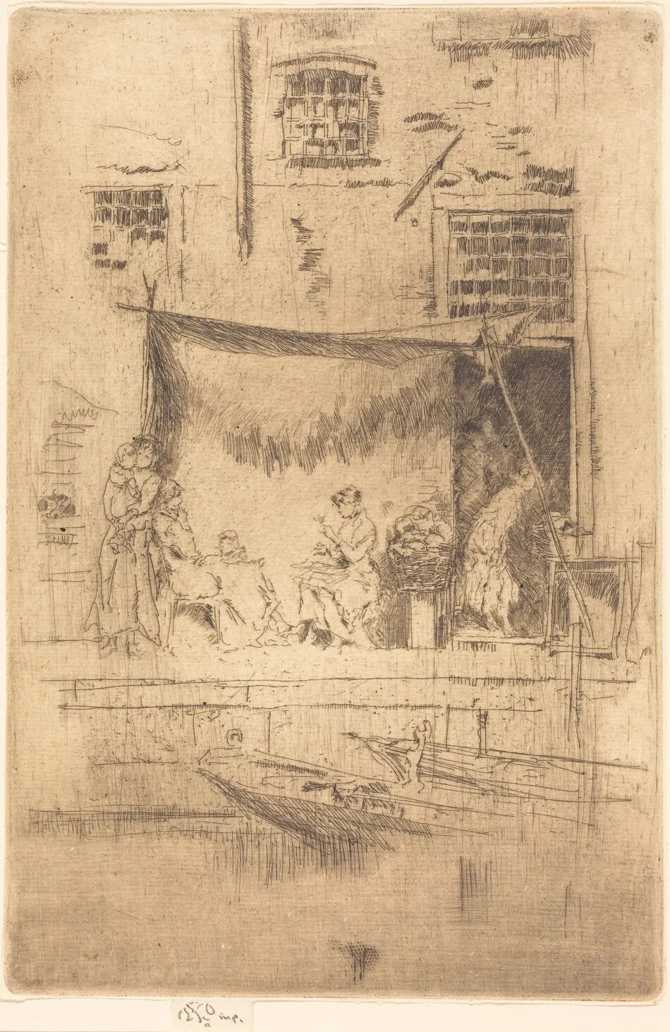 Fruit-Stall by James McNeill Whistler