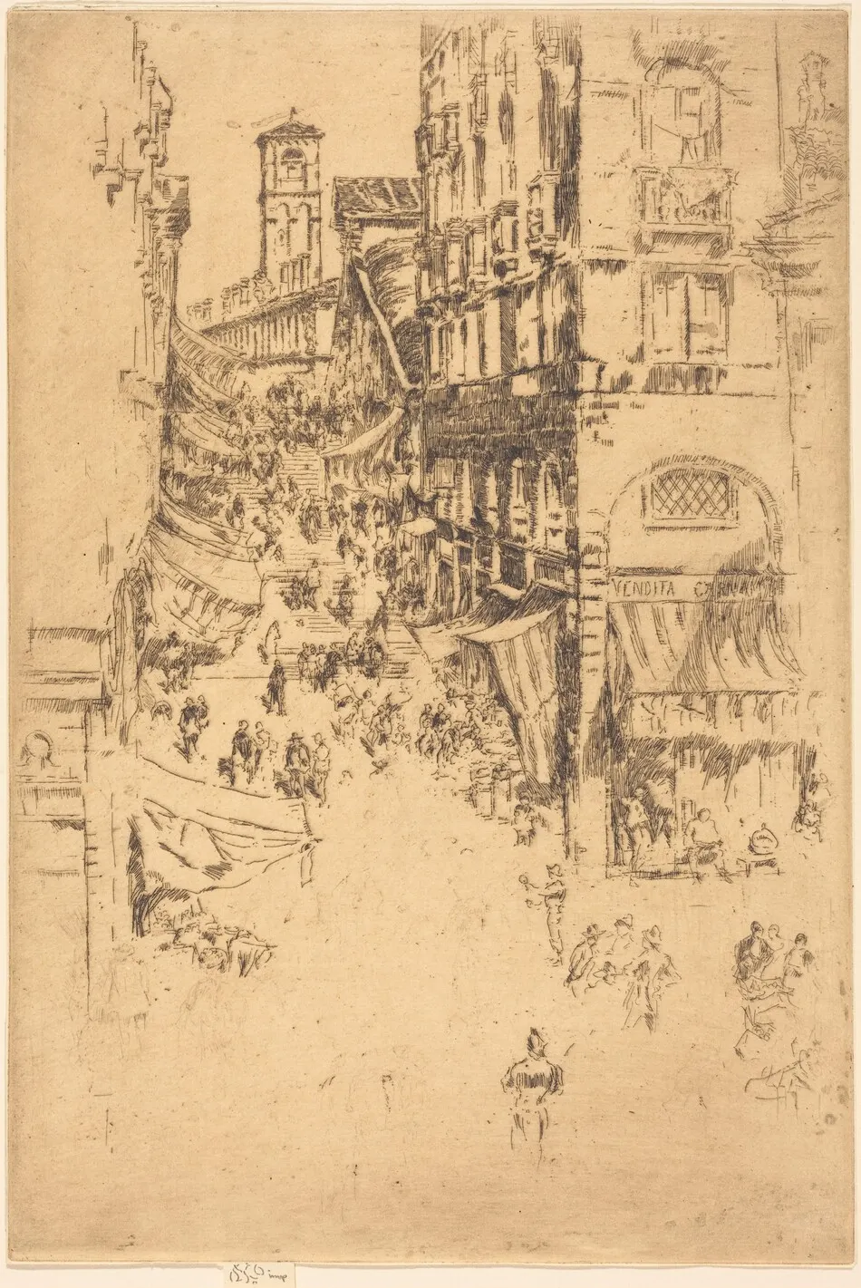 The Rialto by James McNeill Whistler