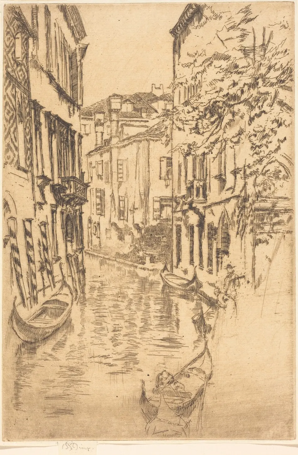 Quiet Canal by James McNeill Whistler