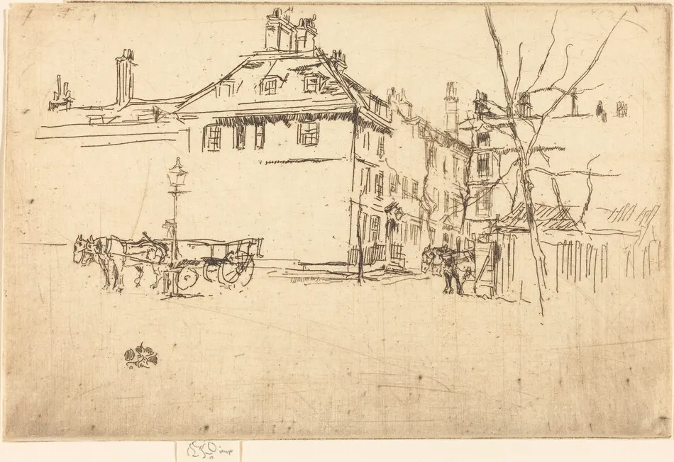 Temple by James McNeill Whistler