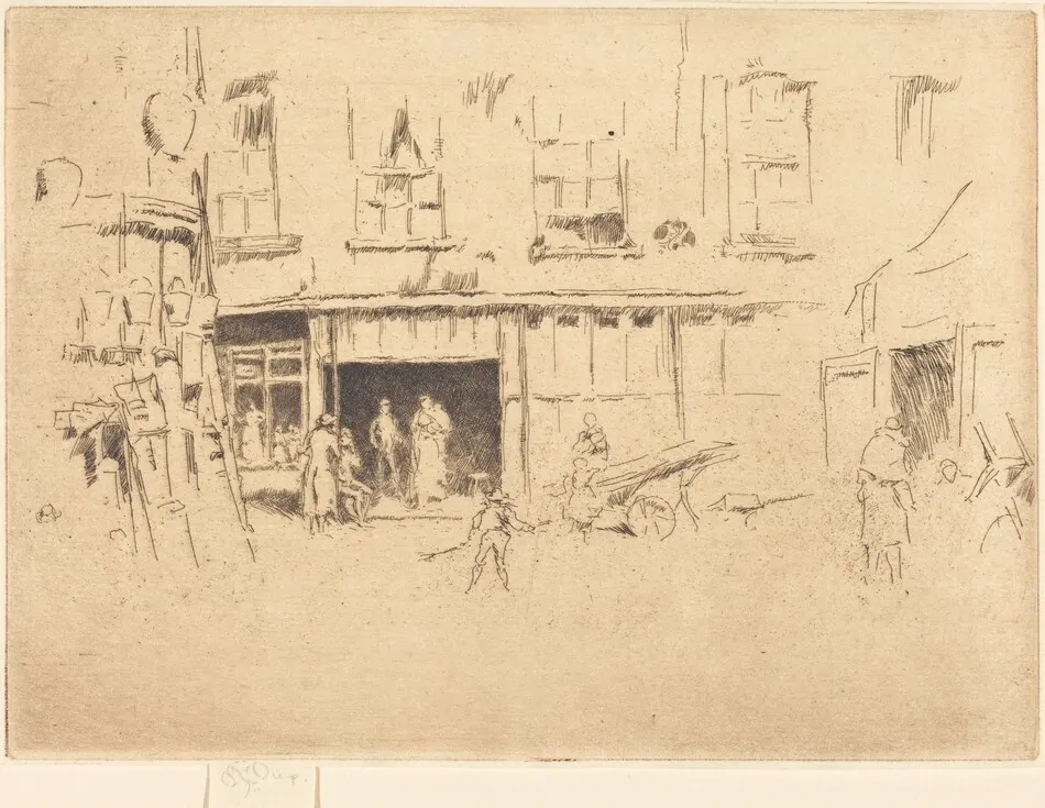Little Court by James McNeill Whistler