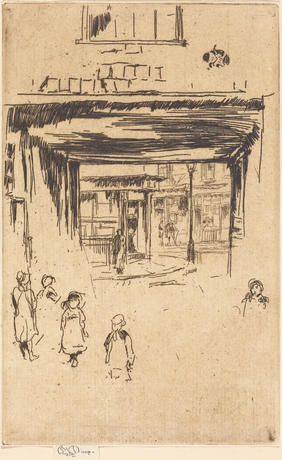 Drury Lane by James McNeill Whistler