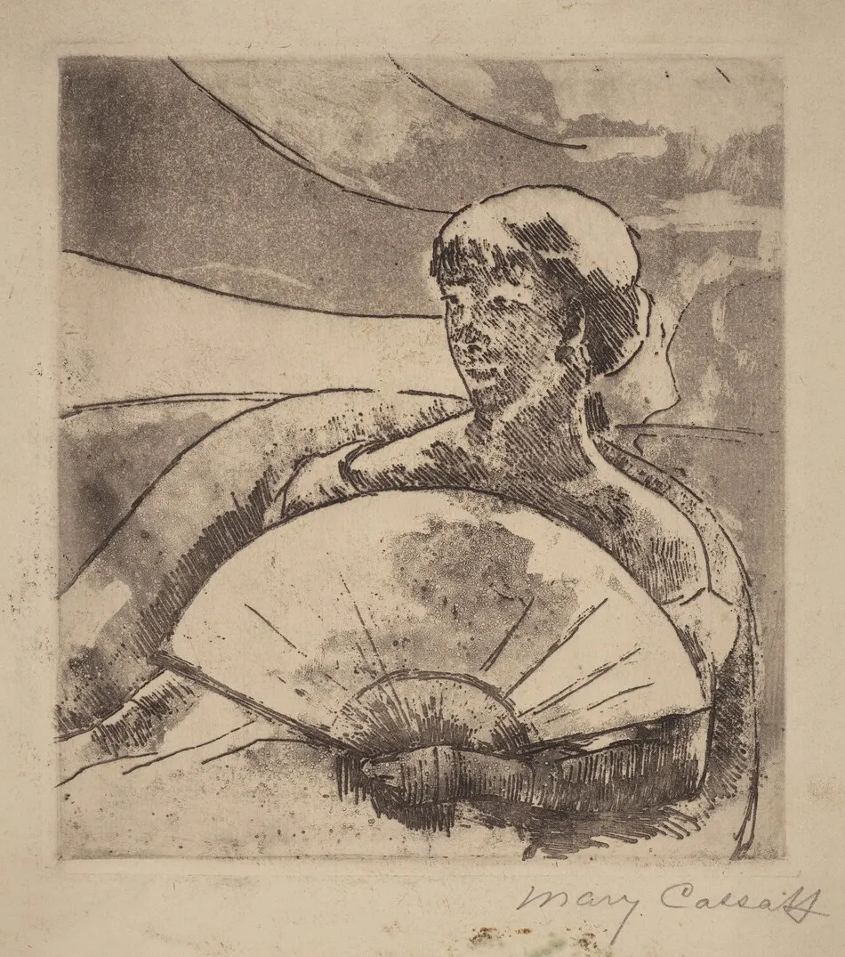 In the Opera Box (No. 3) by Mary Cassatt