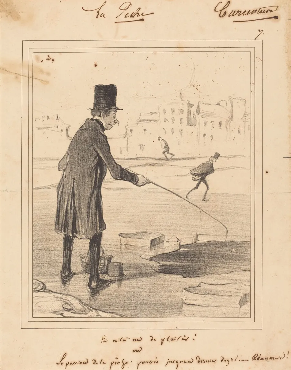 En Voila un de plaisir! by Honoré Daumier
