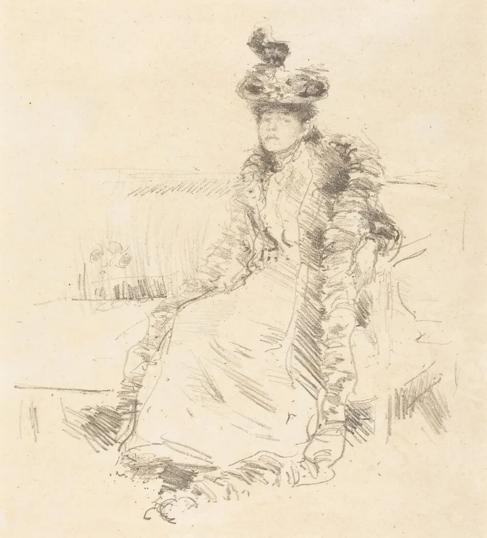 A Lady Seated by James McNeill Whistler