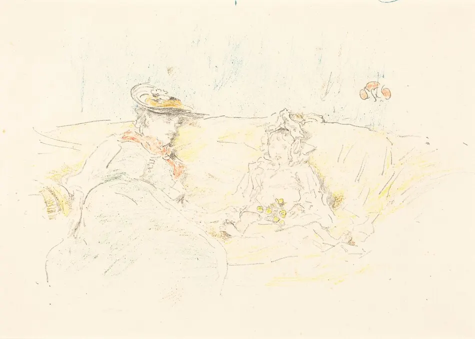 Lady and Child by James McNeill Whistler
