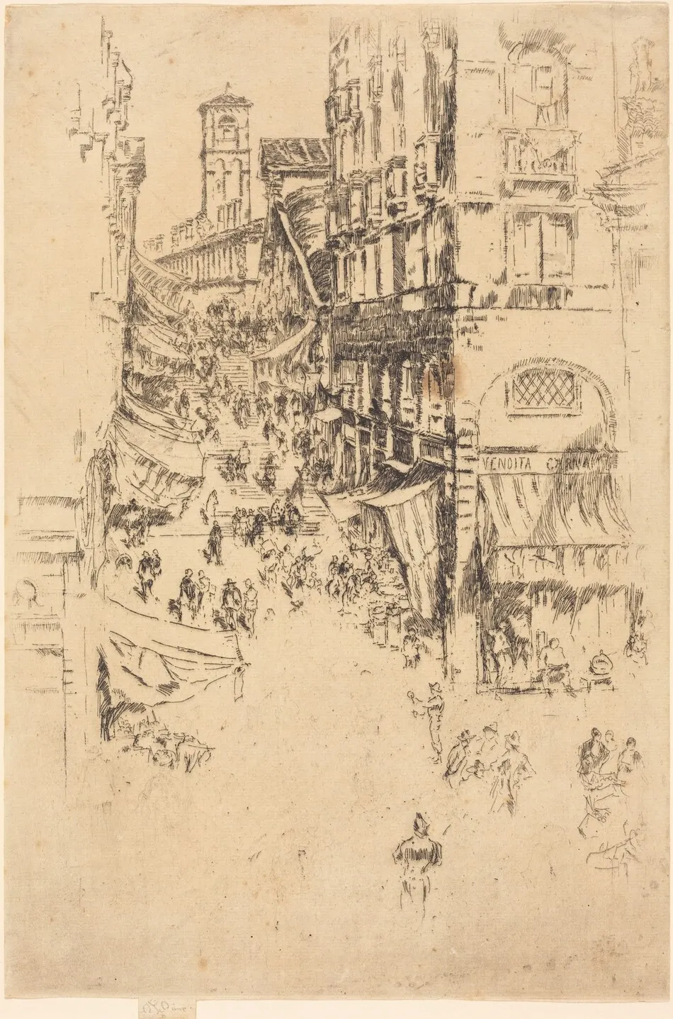 The Rialto by James McNeill Whistler