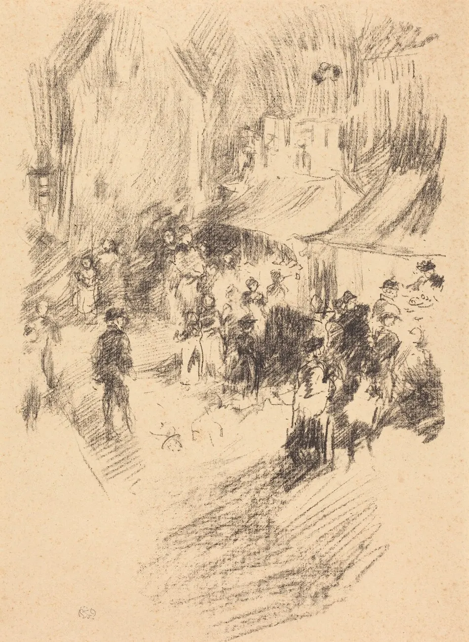 The Fair by James McNeill Whistler