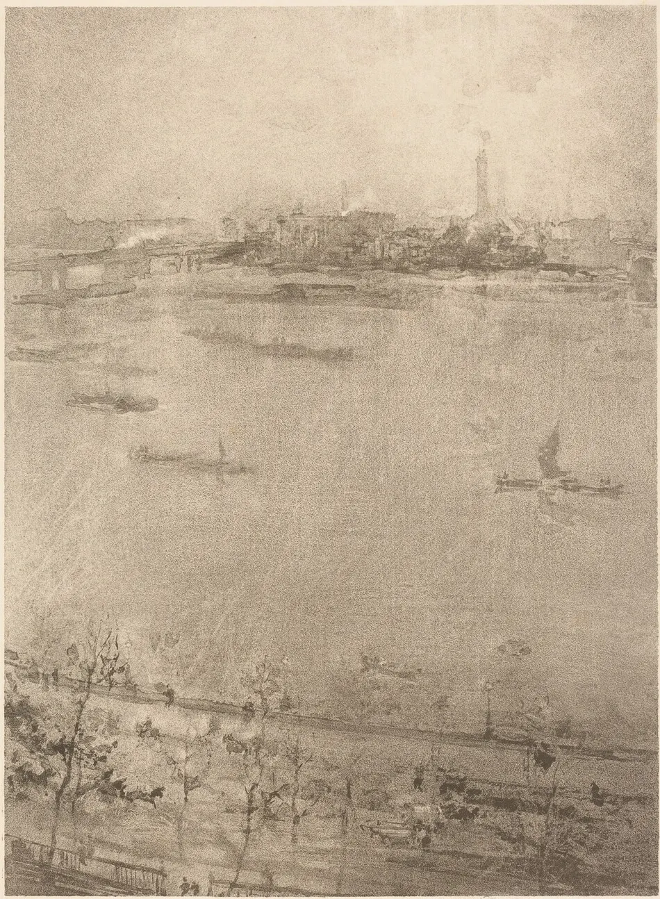 The Thames by James McNeill Whistler