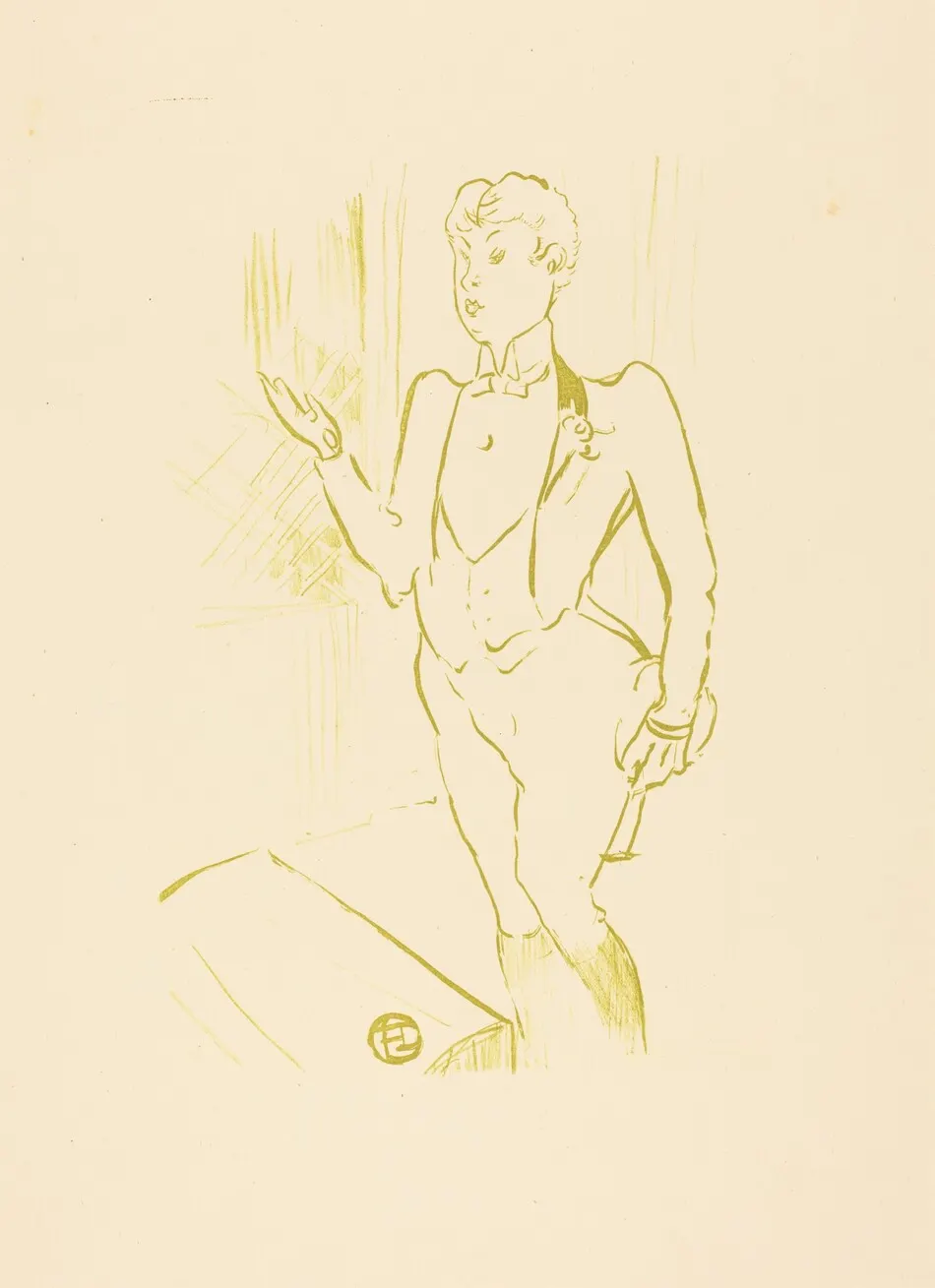Mary Hamilton by Henri de Toulouse-Lautrec