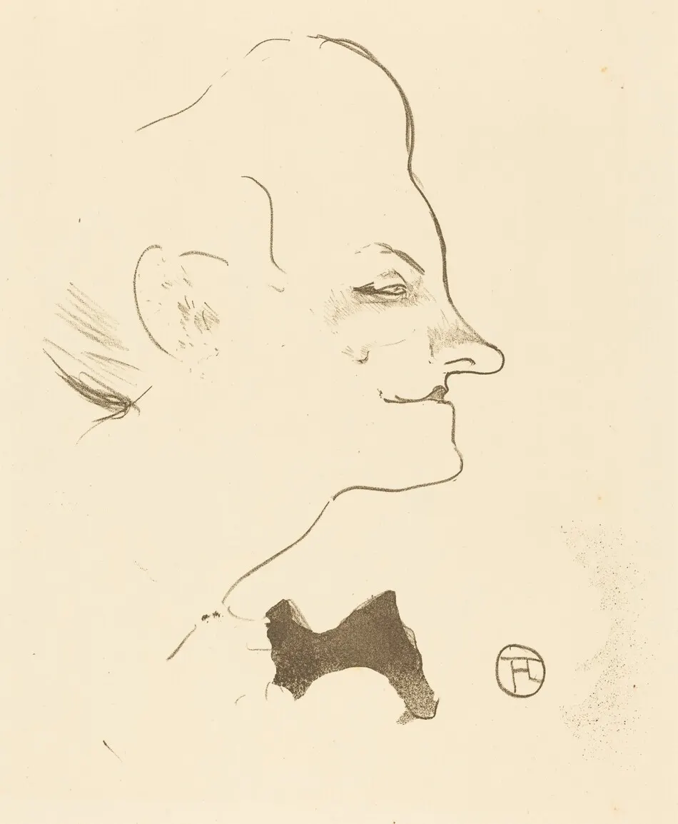 Yvette Guilbert by Henri de Toulouse-Lautrec