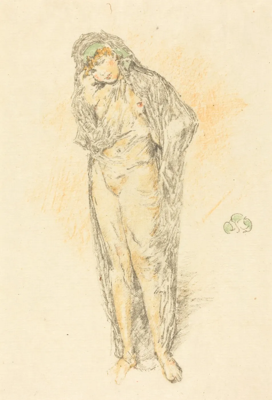 Draped Figure, Standing by James McNeill Whistler