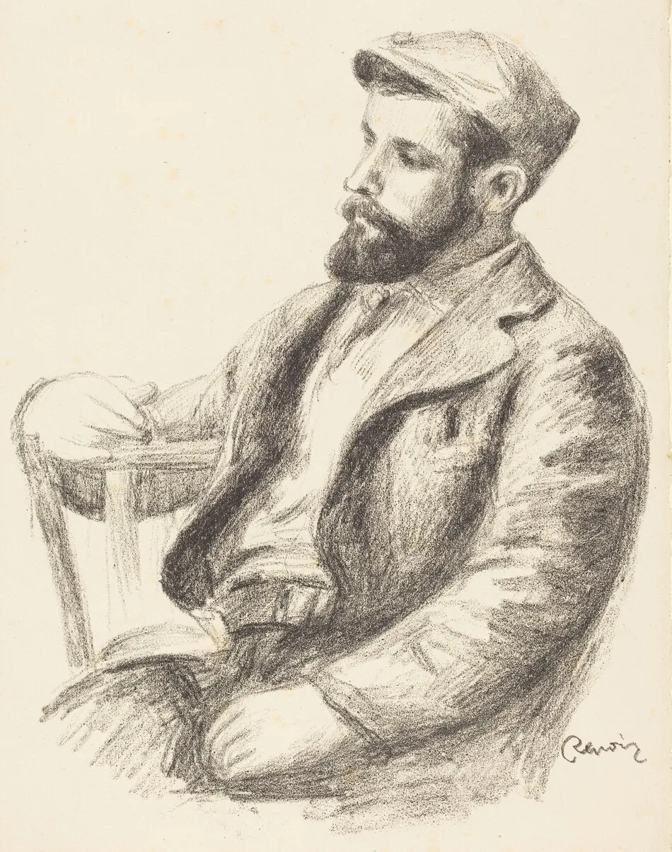 Louis Valtat by Auguste Renoir