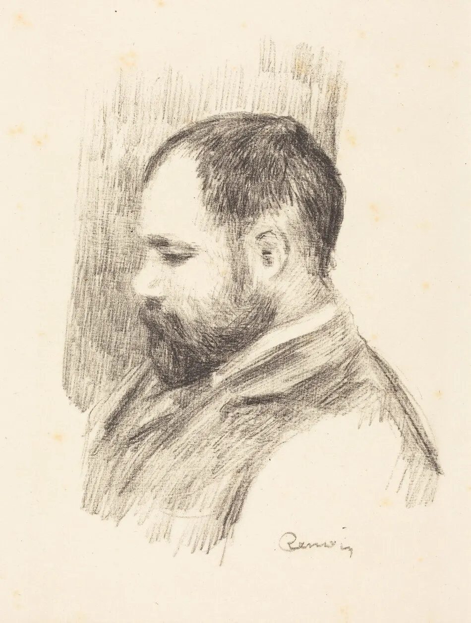 Ambroise Vollard by Auguste Renoir