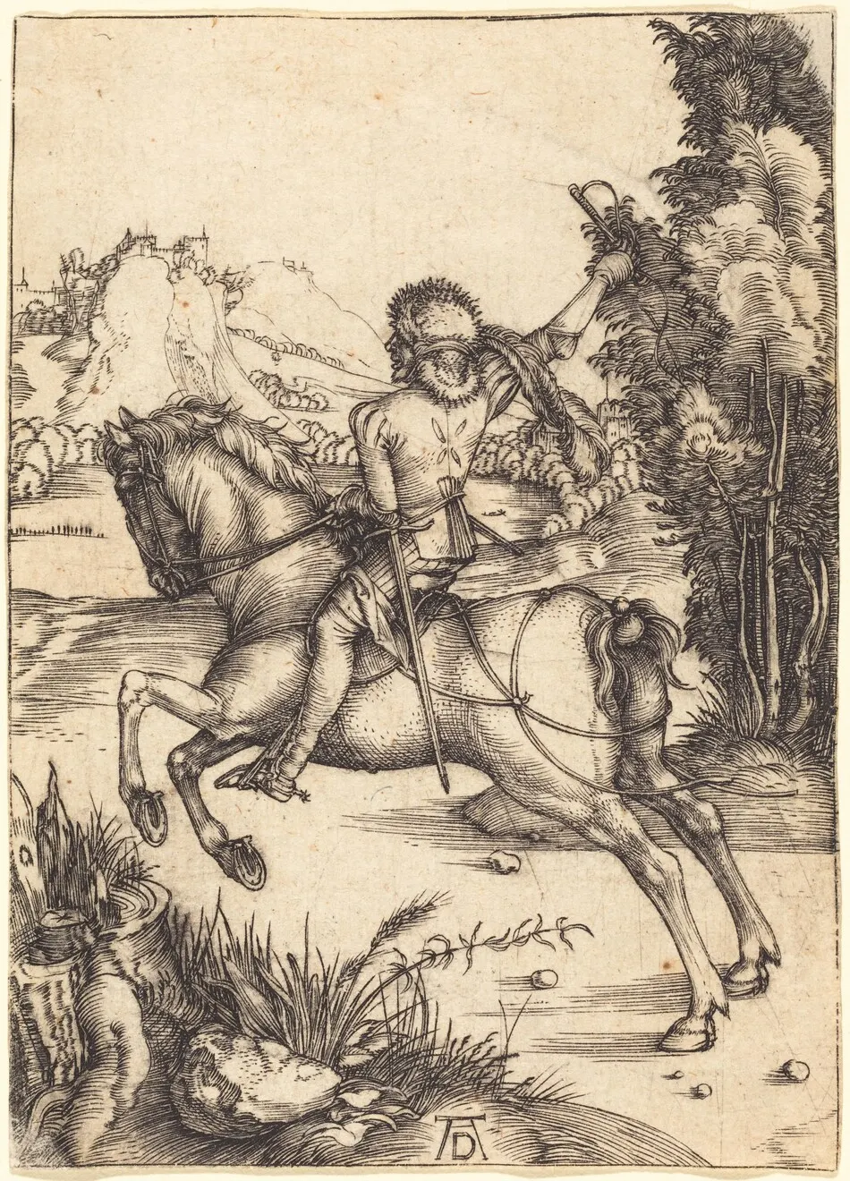 The Little Courier by Albrecht Dürer
