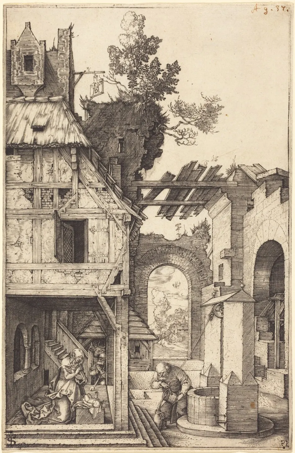 The Nativity by Albrecht Dürer