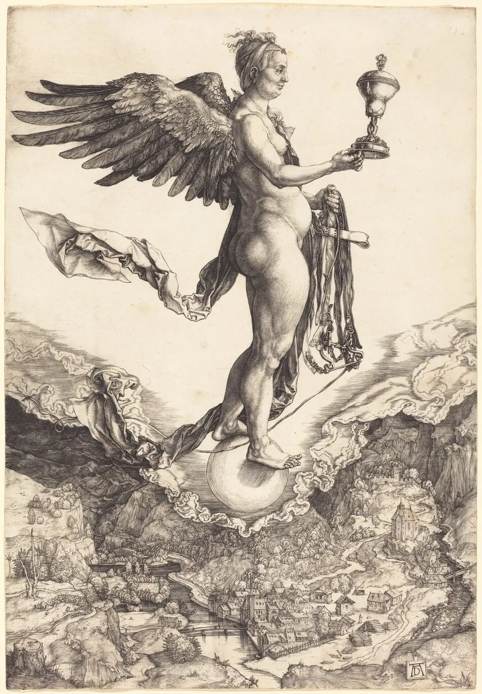 Nemesis (The Great Fortune) by Albrecht Dürer