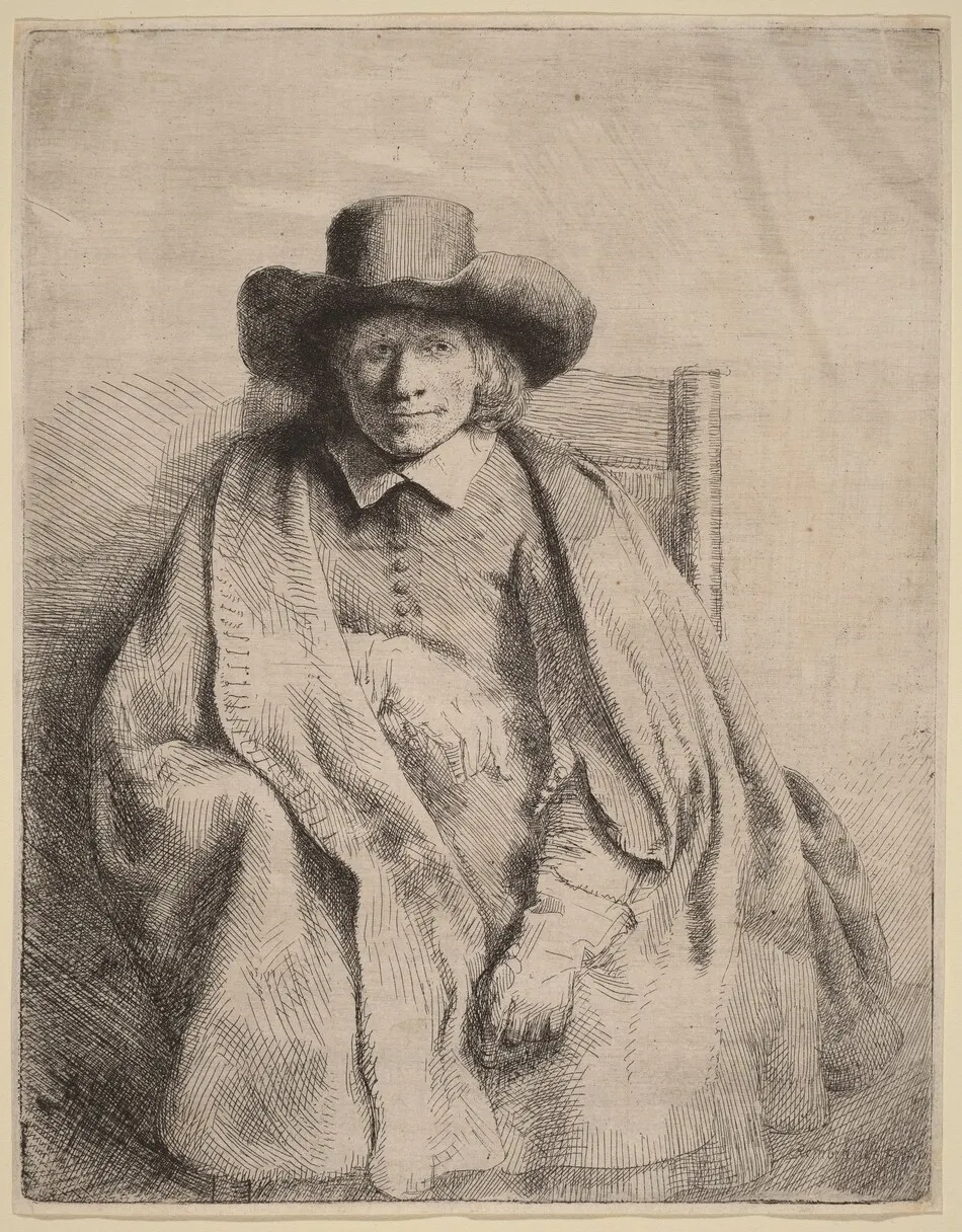 Clement de Jonghe by Rembrandt van Rijn