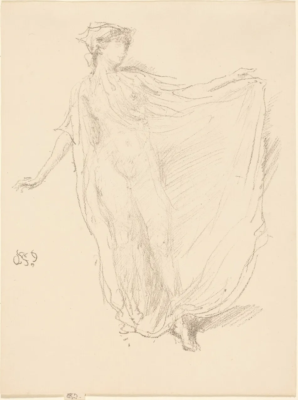 The Dancing Girl by James McNeill Whistler