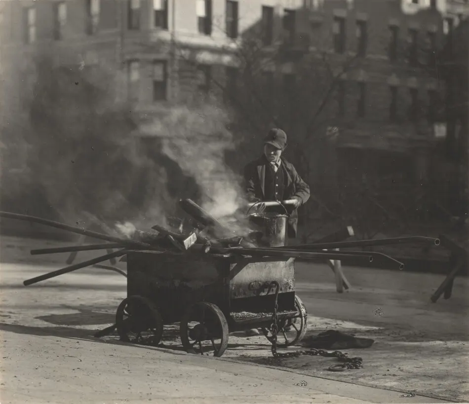 The Street Paver by Alfred Stieglitz