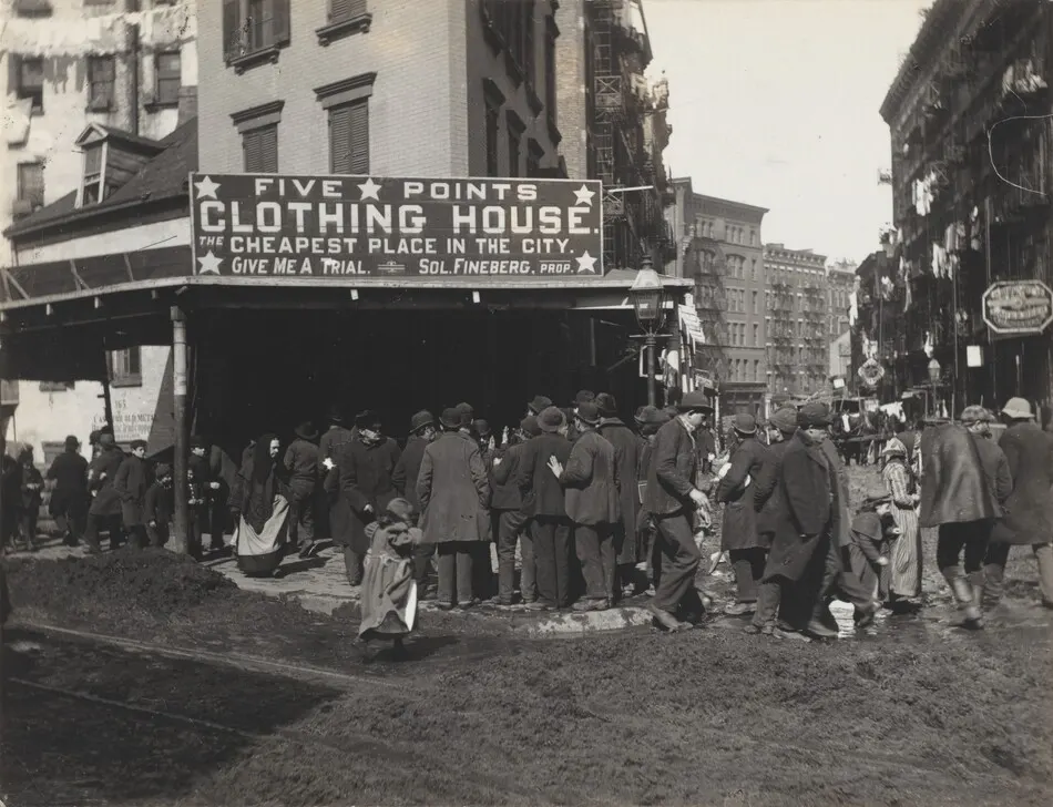 Five Points, New York by Alfred Stieglitz