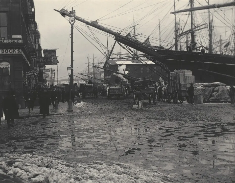 Coenties Slip by Alfred Stieglitz