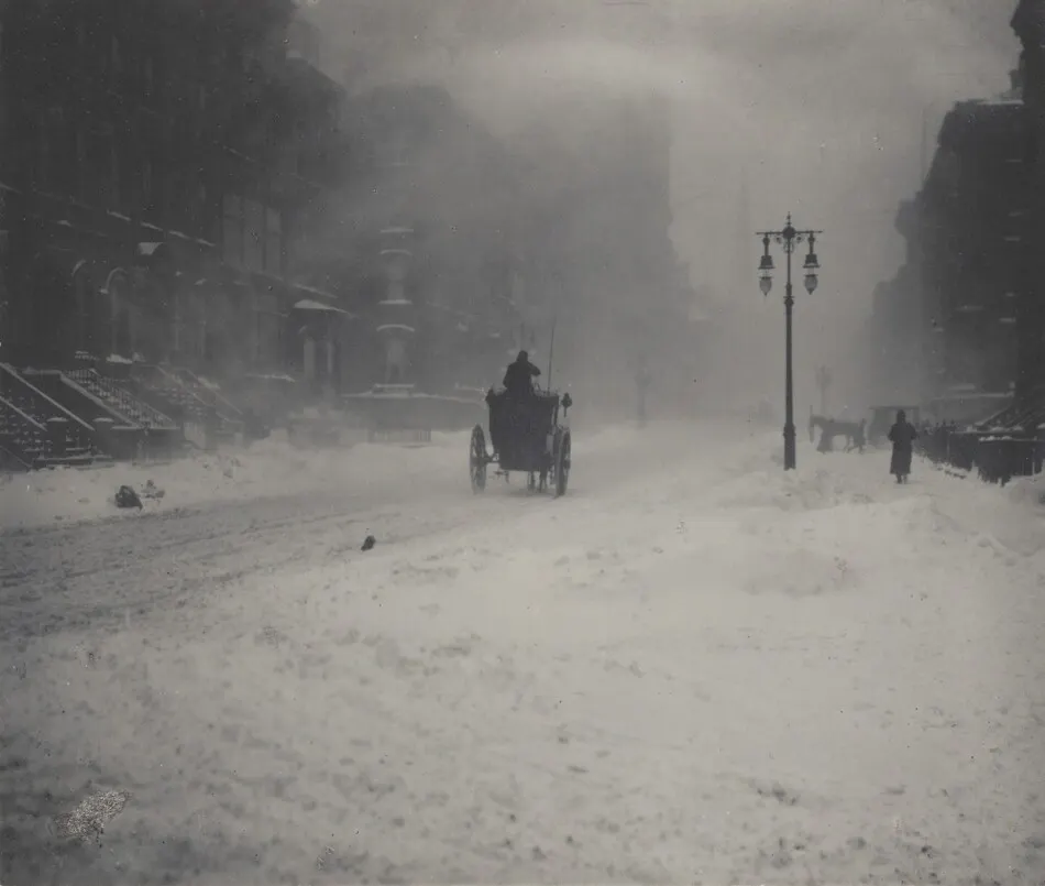 The Blizzard, New York by Alfred Stieglitz