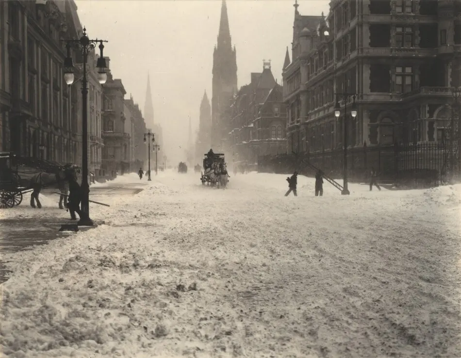 Winter, New York by Alfred Stieglitz