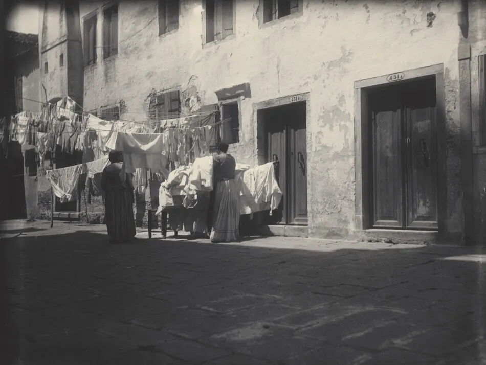 Wash Day, Venice by Alfred Stieglitz