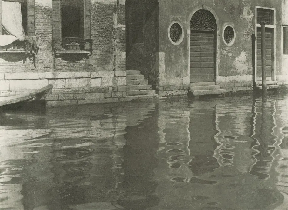 Reflections—Venice by Alfred Stieglitz