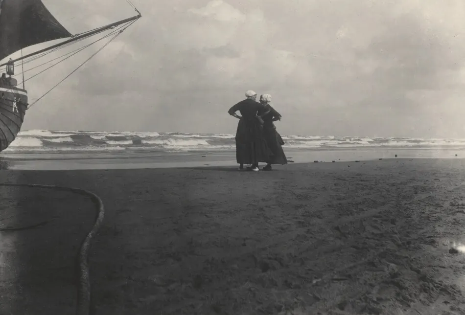 Gossip—Katwyk by Alfred Stieglitz