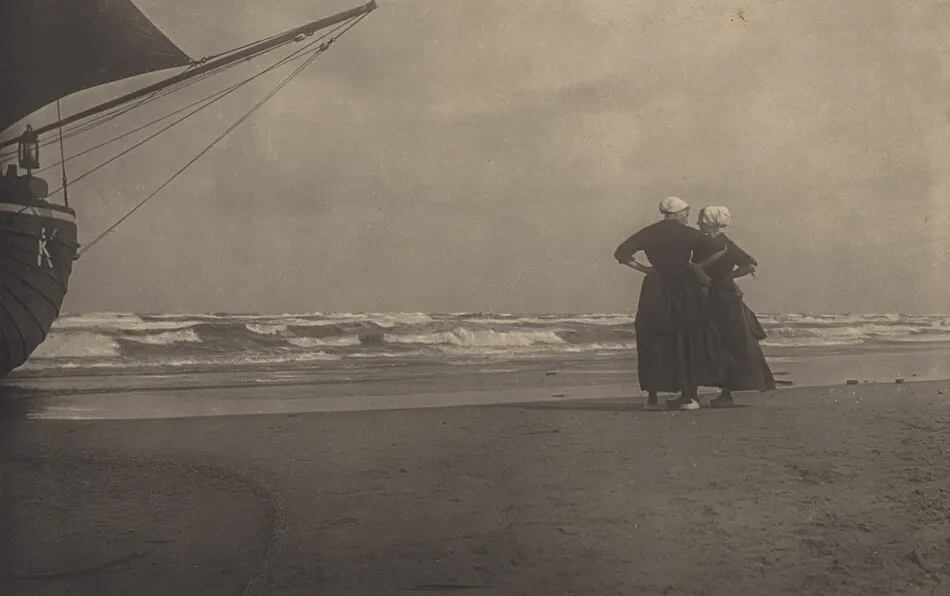 Gossip—Katwyk by Alfred Stieglitz