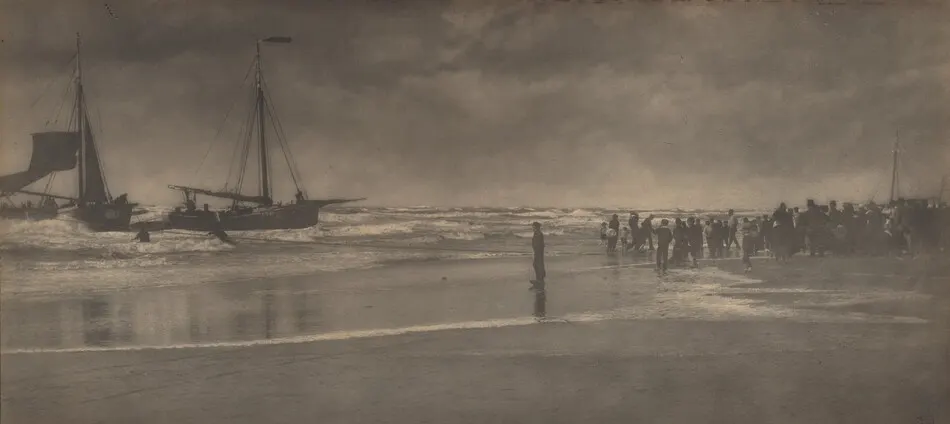 The Landing of the Boats by Alfred Stieglitz